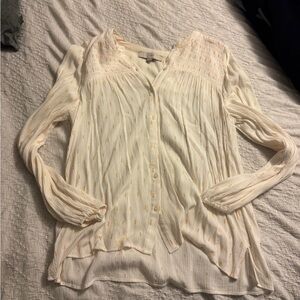 Loft Cream Blouse